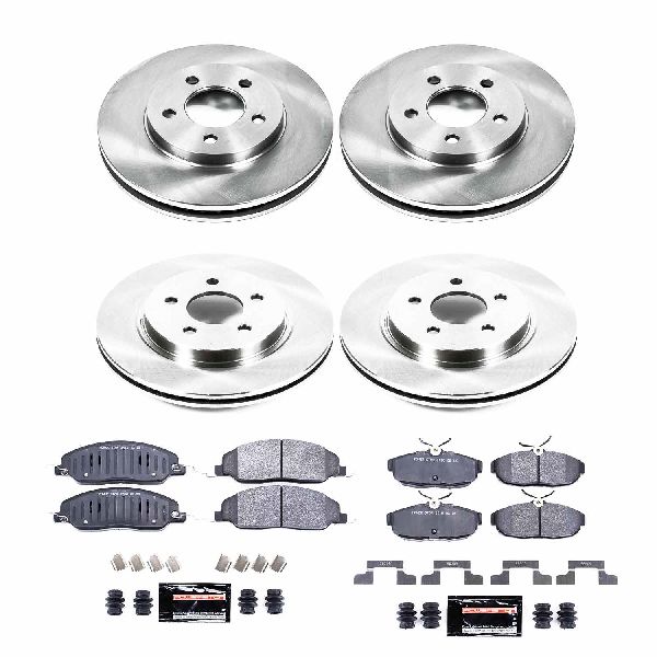 2005-2010 Ford Mustang Disc Brake Kit - Front and Rear (Powerstop)