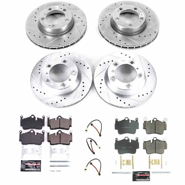 2009-2012 Porsche Boxster Disc Brake Kit - Front and Rear (Powerstop)
