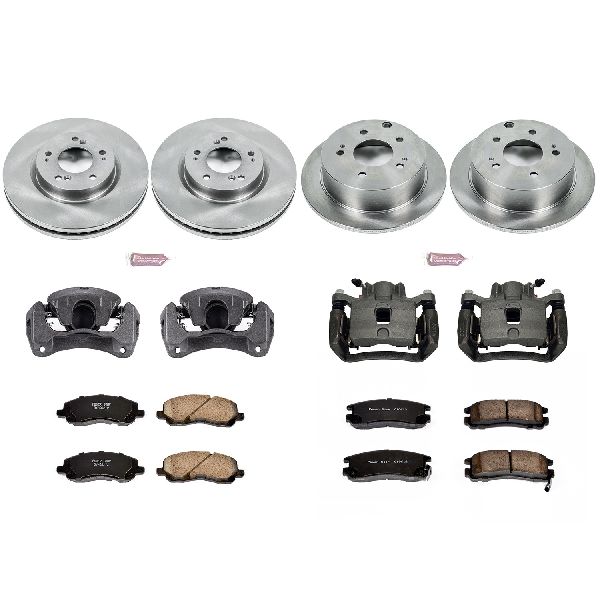 2004-2007 Mitsubishi Galant Disc Brake Kit - Front and Rear (Powerstop)