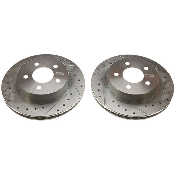 1990 Lincoln Mark VII Disc Brake Rotor Set - Rear (Powerstop)