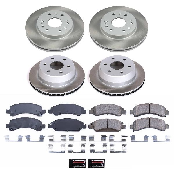 2009-2014 Chevrolet Express 1500 Disc Brake Kit - Front and Rear (Powerstop)