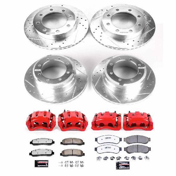 2010-2011 Ford F-350 Super Duty Disc Brake Kit - Front and Rear (Powerstop)