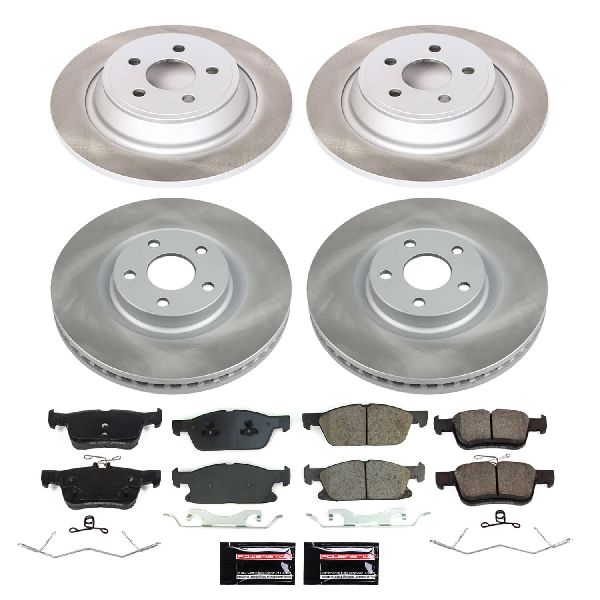 2017-2020 Lincoln Continental Disc Brake Kit - Front and Rear (Powerstop)