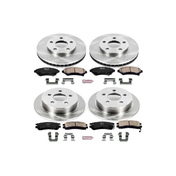 2004-2005 Buick Century Disc Brake Kit - Front and Rear (Powerstop)