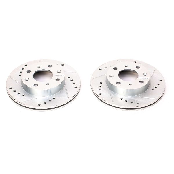 2000-2006 Honda Insight Disc Brake Rotor Set - Front (Powerstop)