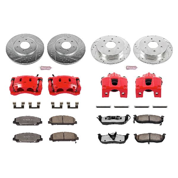 2008-2010 INFINITI QX56 Disc Brake Kit - Front and Rear (Powerstop)
