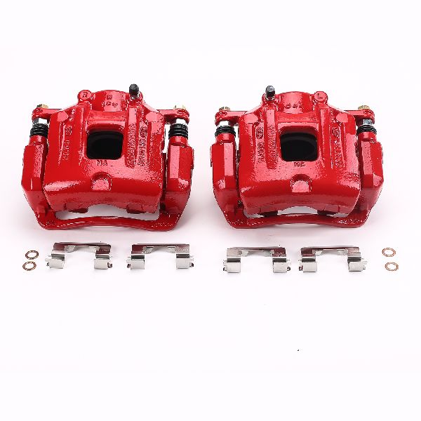 2010-2012 Hyundai Santa Fe Disc Brake Caliper Set - Front (Powerstop)