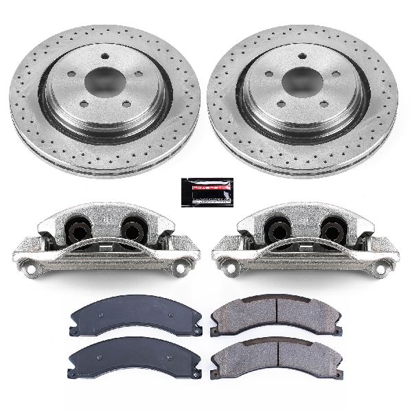2015-2019 GMC Sierra 2500 HD Disc Brake Kit - Rear (Powerstop)