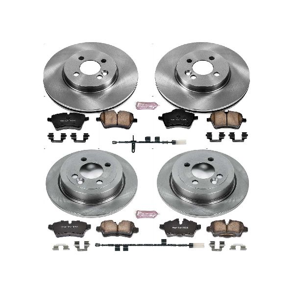 2012-2015 Mini Cooper Disc Brake Kit - Front and Rear (Powerstop)