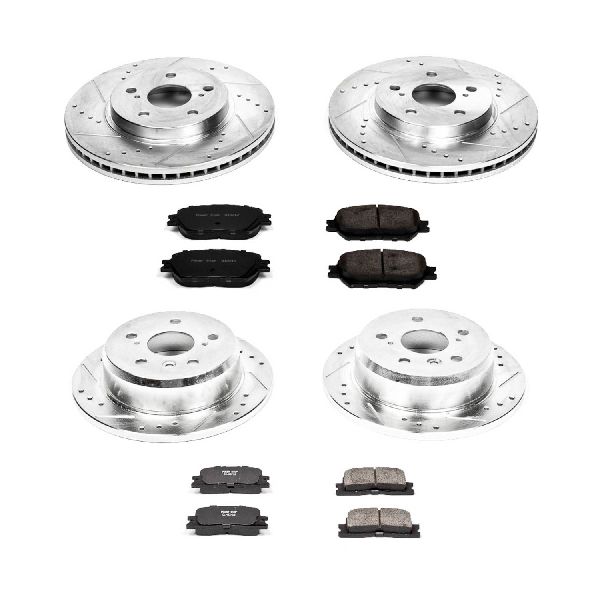 2002-2004 Toyota Camry Disc Brake Kit - Front and Rear (Powerstop)