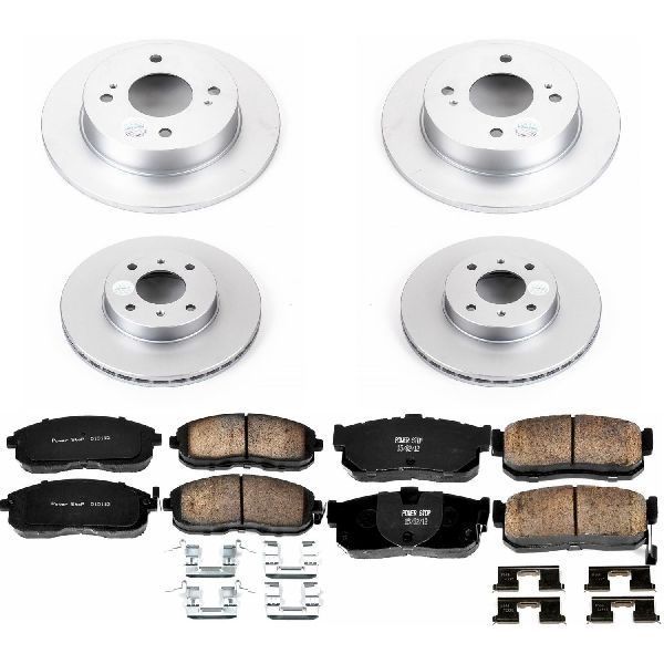 1999-2001 INFINITI G20 Disc Brake Kit - Front and Rear (Powerstop)