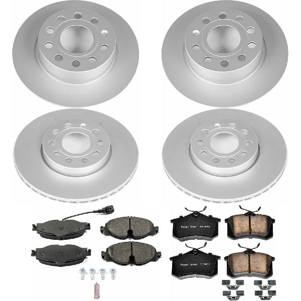 2015 Volkswagen Golf Disc Brake Kit - Front and Rear (Powerstop)