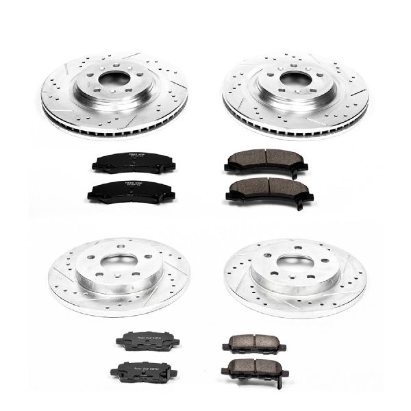 2012-2013 Chevrolet Impala Disc Brake Kit - Front and Rear (Powerstop)