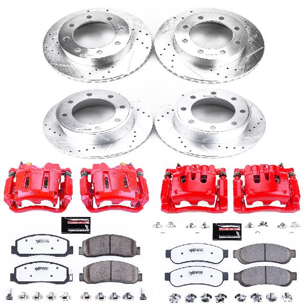 2010-2011 Ford F-350 Super Duty Disc Brake Kit - Front and Rear (Powerstop)