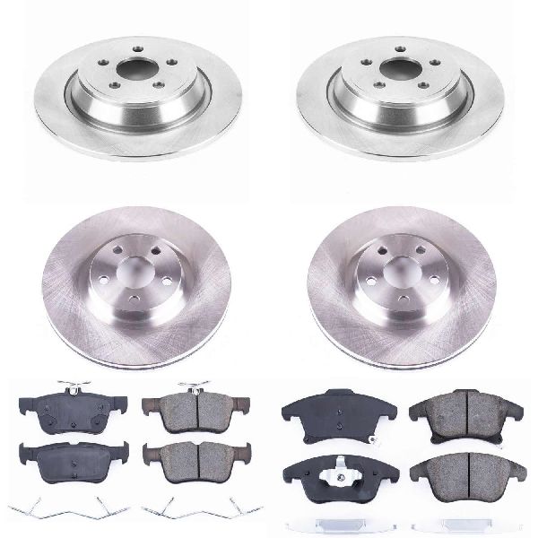 2017-2020 Lincoln MKZ Disc Brake Kit - Front and Rear (Powerstop)