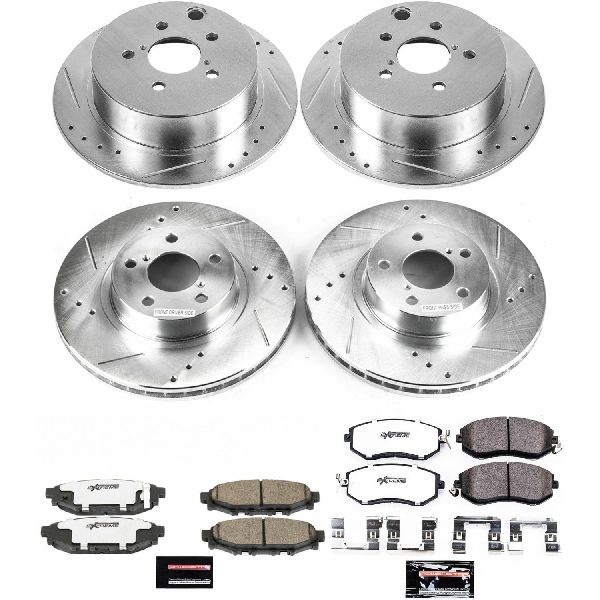 2012-2016 Subaru Impreza Disc Brake Kit - Front and Rear (Powerstop)