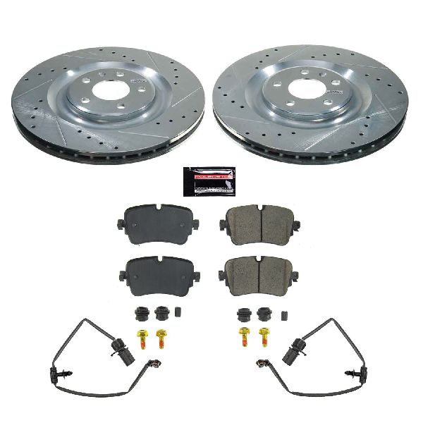 2017-2020 Audi Q7 Disc Brake Kit - Rear (Powerstop)