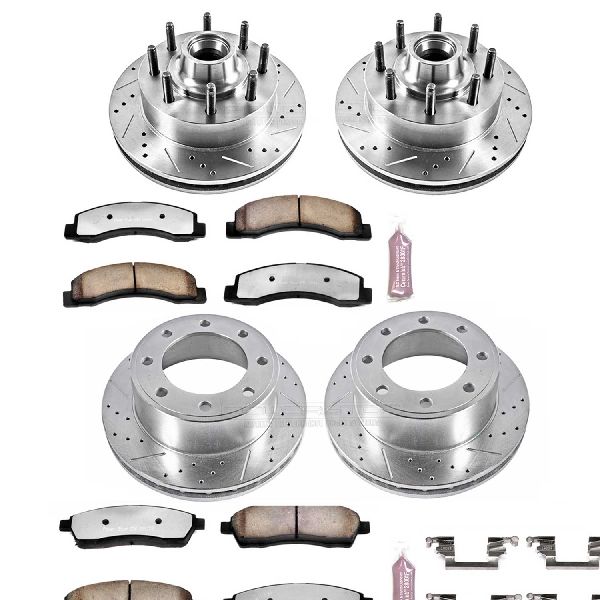 2003-2005 Ford Excursion Disc Brake Kit - Front and Rear (Powerstop)