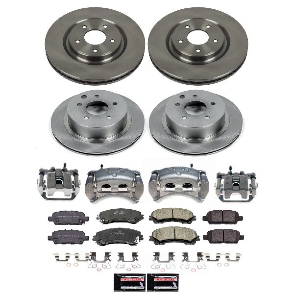 2019 Nissan Rogue Disc Brake Kit - Front and Rear (Powerstop)