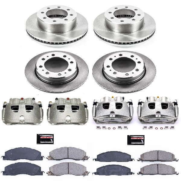 2013-2018 Ram 3500 Disc Brake Kit - Front and Rear (Powerstop)