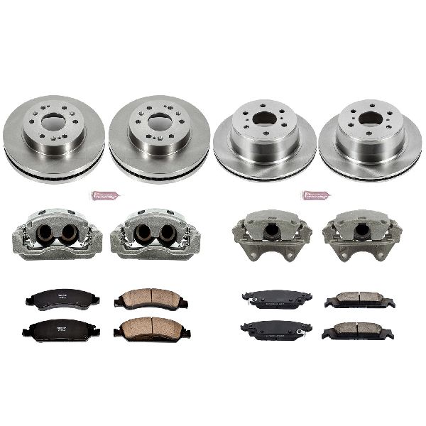 2015-2020 GMC Yukon XL Disc Brake Kit - Front and Rear (Powerstop)