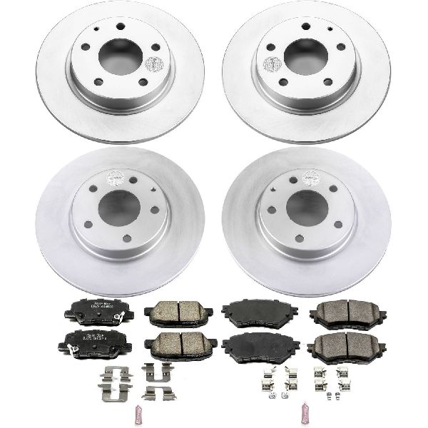 2014-2016 Mazda 3 Disc Brake Kit - Front and Rear (Powerstop)