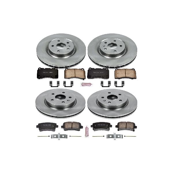 2012-2013 Buick Regal Disc Brake Kit - Front and Rear (Powerstop)