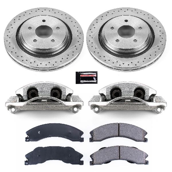 2011-2014 GMC Sierra 2500 HD Disc Brake Kit - Rear (Powerstop)