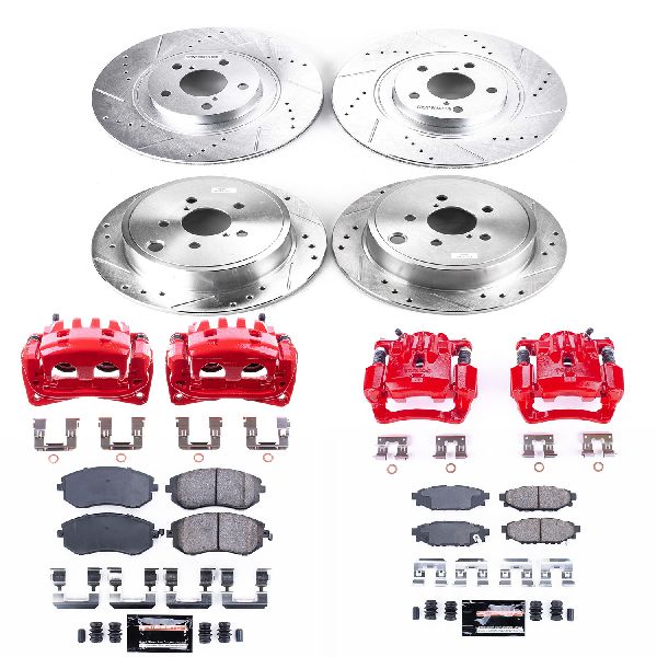 2010-2012 Subaru Legacy Disc Brake Kit - Front and Rear (Powerstop)