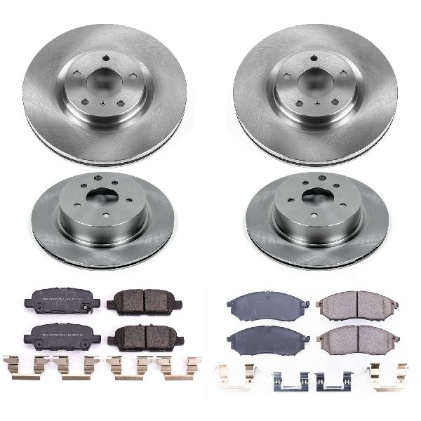2009-2012 INFINITI EX35 Disc Brake Kit - Front and Rear (Powerstop)
