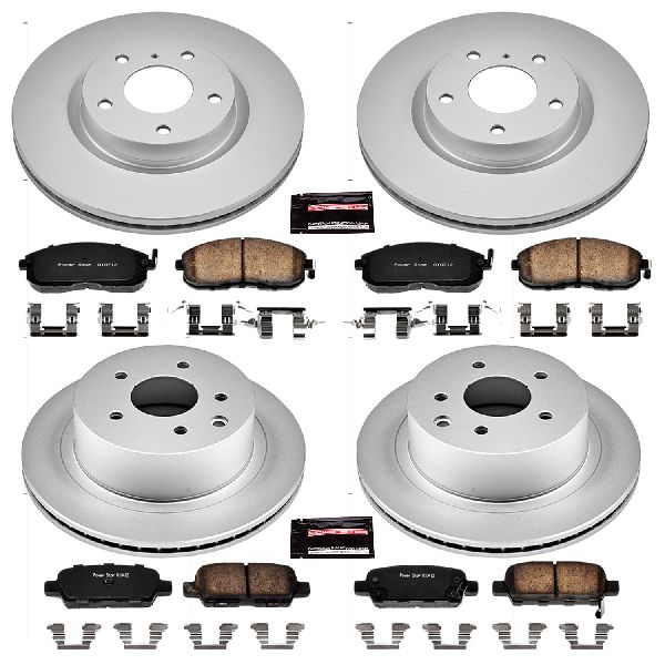 2003-2005 Nissan 350Z Disc Brake Kit - Front and Rear (Powerstop)