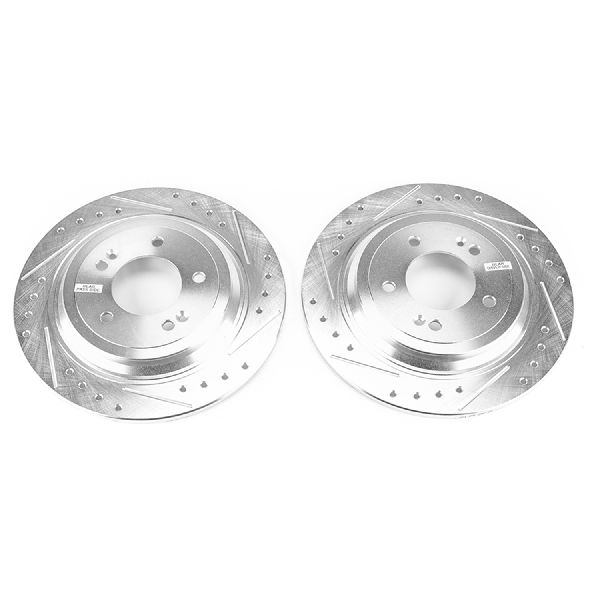 2019-2021 Hyundai Tucson Disc Brake Rotor Set - Rear (Powerstop)