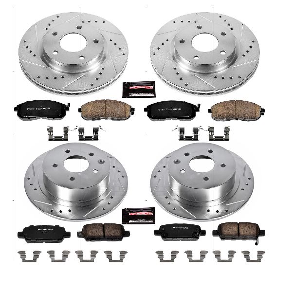 2013-2018 Nissan Sentra Disc Brake Kit - Front and Rear (Powerstop)