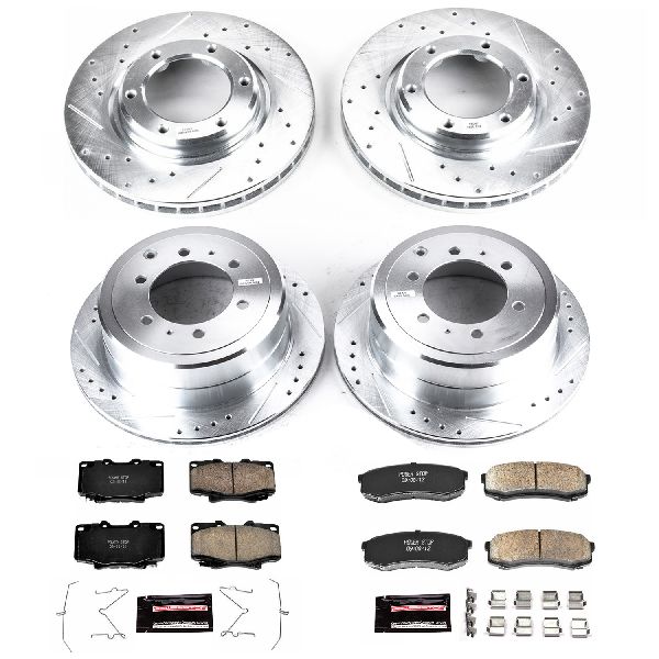 1996-1997 Lexus LX450 Disc Brake Kit - Front and Rear (Powerstop)