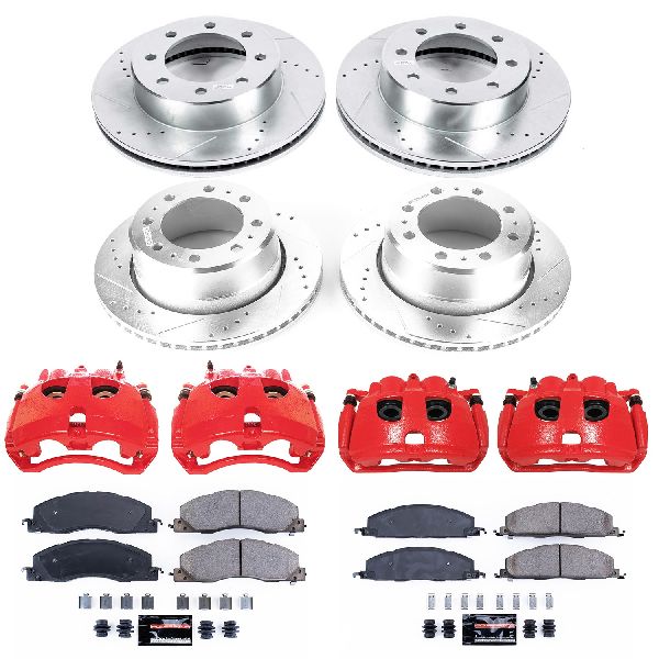 2013-2018 Ram 3500 Disc Brake Kit - Front and Rear (Powerstop)