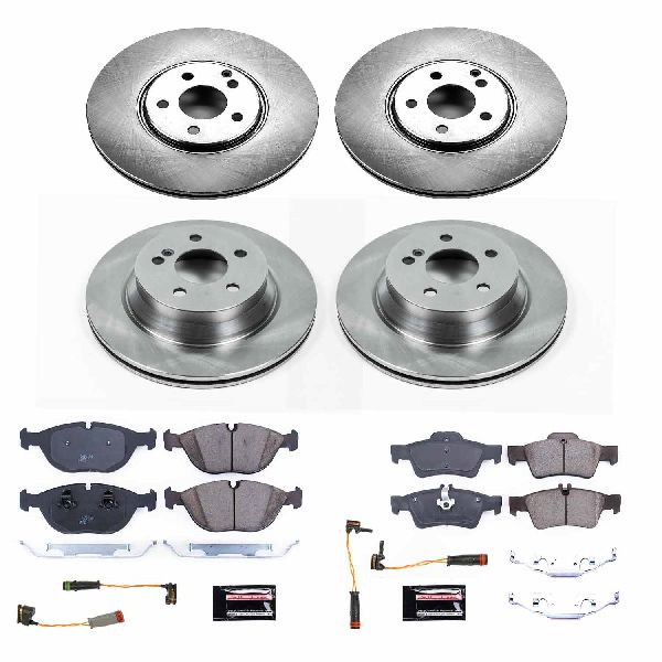2004-2005 Mercedes-Benz E500 Disc Brake Kit - Front and Rear (Powerstop)