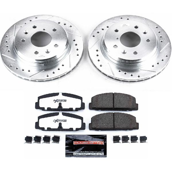 1986-1991 Mazda RX-7 Disc Brake Kit - Rear (Powerstop)