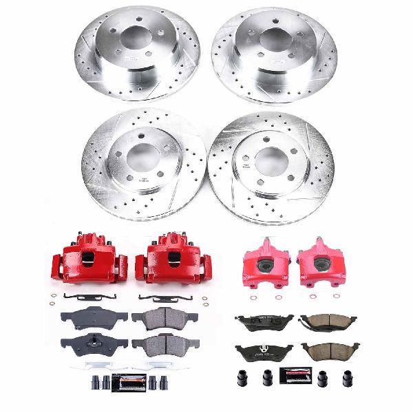 2001-2007 Dodge Grand Caravan Disc Brake Kit - Front and Rear (Powerstop)