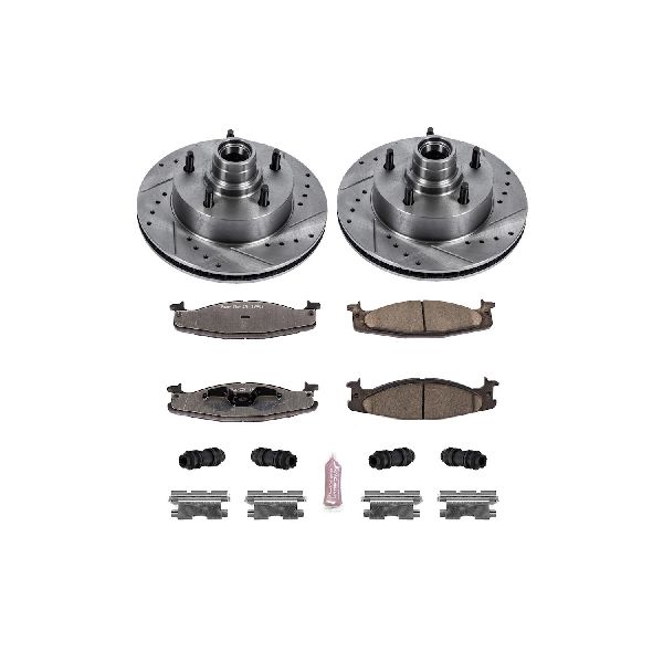 1994-2001 Ford E-150 Econoline Disc Brake Kit - Front (Powerstop)