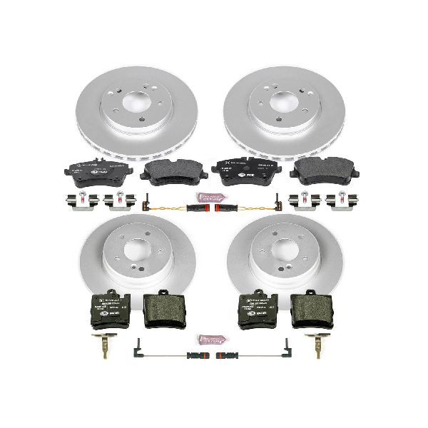 2003-2005 Mercedes-Benz C240 Disc Brake Kit - Front and Rear (Powerstop)