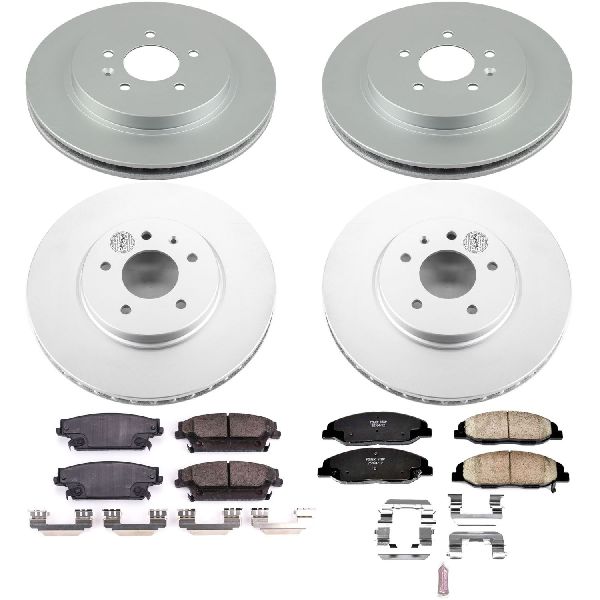 2009-2011 Cadillac STS Disc Brake Kit - Front and Rear (Powerstop)
