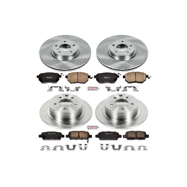2007-2008 Nissan Maxima Disc Brake Kit - Front and Rear (Powerstop)