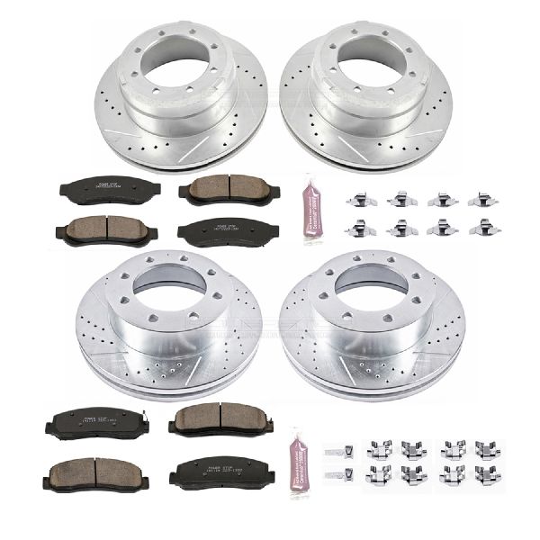 2011 Ford F-350 Super Duty Disc Brake Kit - Front and Rear (Powerstop)