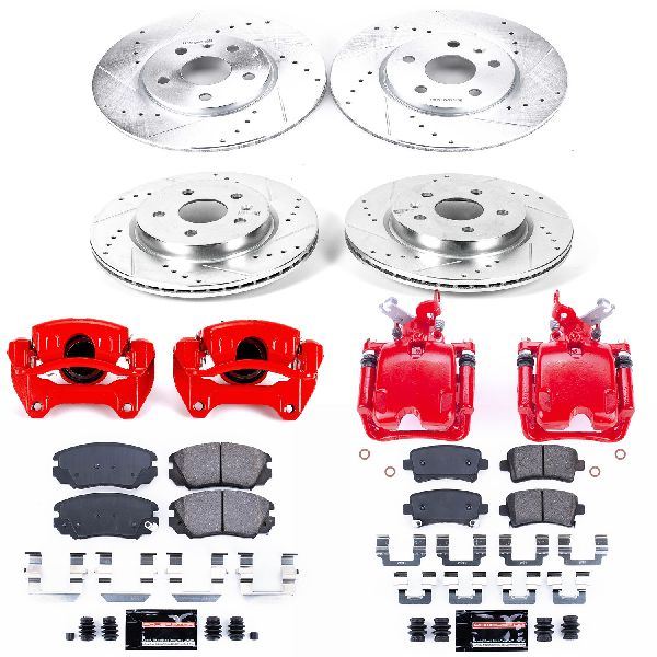 2014-2020 Chevrolet Impala Disc Brake Kit - Front and Rear (Powerstop)