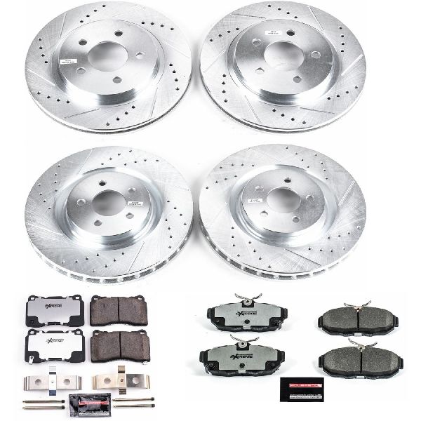 2011-2014 Ford Mustang Disc Brake Kit - Front and Rear (Powerstop)