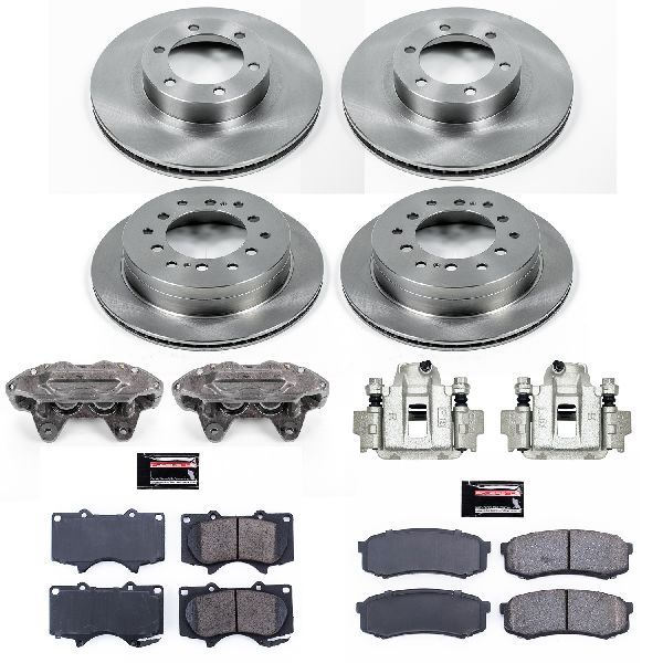 2003-2009 Toyota 4Runner Disc Brake Kit - Front and Rear (Powerstop)