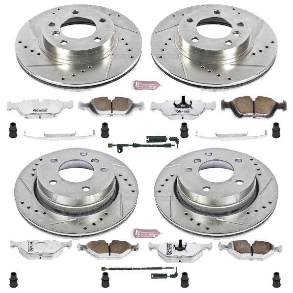 1999-2000 BMW 323i Disc Brake Kit - Front and Rear (Powerstop)