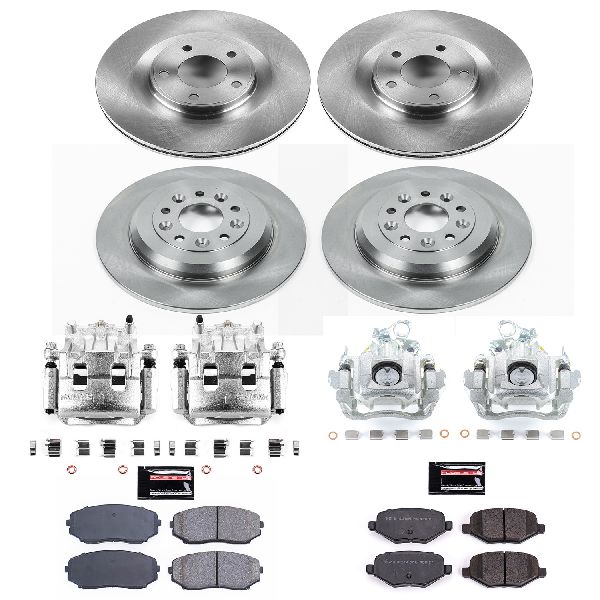 2011-2012 Lincoln MKX Disc Brake Kit - Front and Rear (Powerstop)
