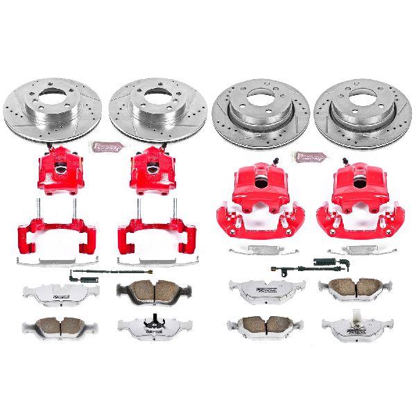 1999-2000 BMW 323i Disc Brake Kit - Front and Rear (Powerstop)