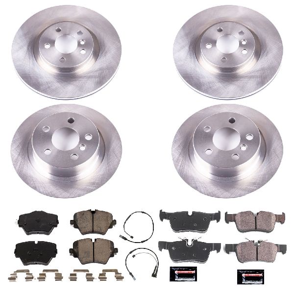 2017-2020 Mini Cooper Countryman Disc Brake Kit - Front and Rear (Powerstop)